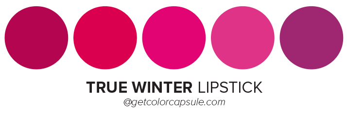 True Winter Lipstick Colors Makeup